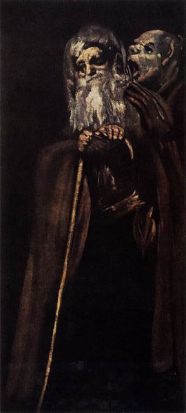 Francisco de Goya Two Monks